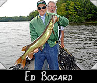 Ed Bogard landed this 39 1/2&rdquo; beauty, guided by Don Ladubec