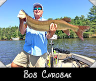 Team Poleski contestant Bob Chrobak boated this 46 &rdquo; musky guided by Matt McCumber