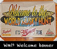 Welcome to the World Musky Hunt banner