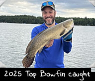 2025 Top Bowfin caught by Past Hunter Dave Paun